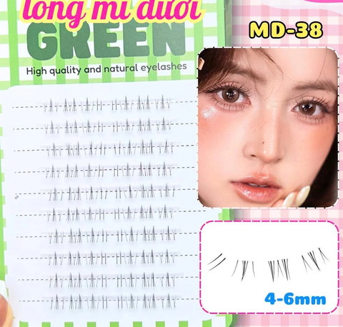 (MI DƯỚI) Lông Mi Chùm Green