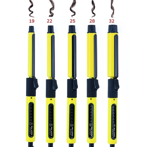 Máy Uốn Tóc Xoăn Vàng Phủ Ceramic Cảm Ứng May Young M606