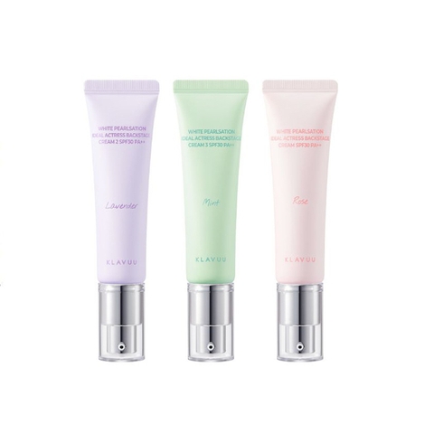 Kem Lót Klavuu White Pearlsation Ideal Actress Backstage Cream SPF30 PA++