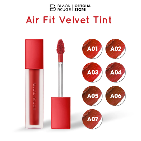 Son Kem Lì Black Rouge  Air Fit Velvet Ver 1 The Red