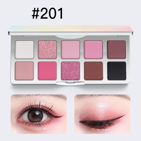 Bảng Phấn Mắt 10 Ô Shedella 10g
