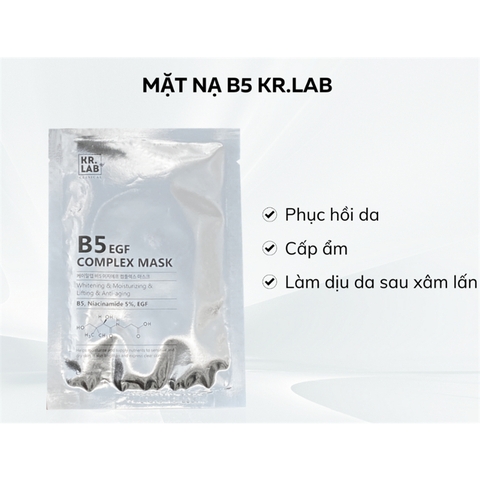 Mặt Nạ  Cấp Ẩm Làm Dịu & Phục Hồi Da B5 EGF Complex Mask Kr.Lab