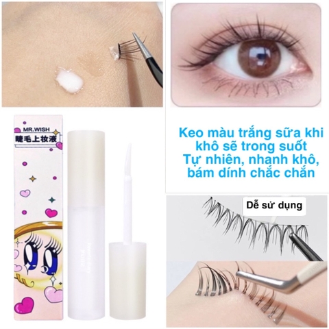 Keo Dán Mi Giả Khô Nhanh Không Dấu Vết Mr.Wish