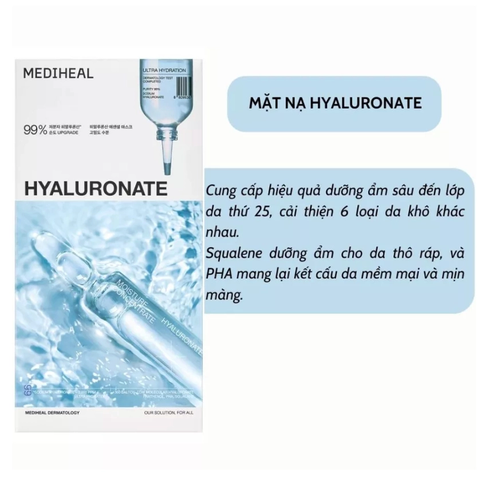 Mặt Nạ Dưỡng Ẩm Sâu, Chống Lão Hóa Mediheal Essential Mask