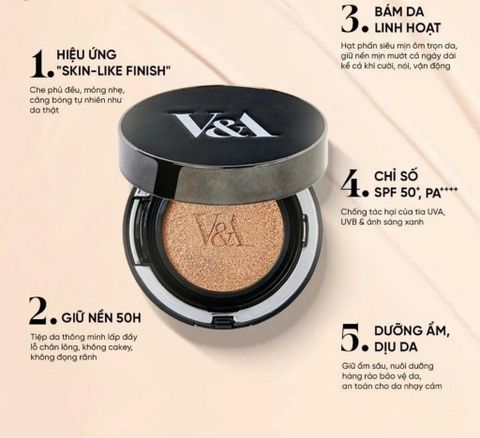 Phấn nước V&A Beauty Long Wear Cushion Foundation 15g