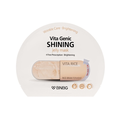 Mặt Nạ Sáng Da Đều Màu BNBG Vita Genic Shining Jelly Mask (Trắng)