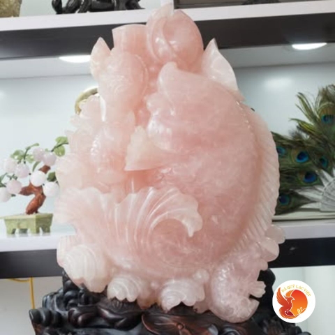 Cá Chép Vượt Vũ Môn - Thạch Anh Hồng