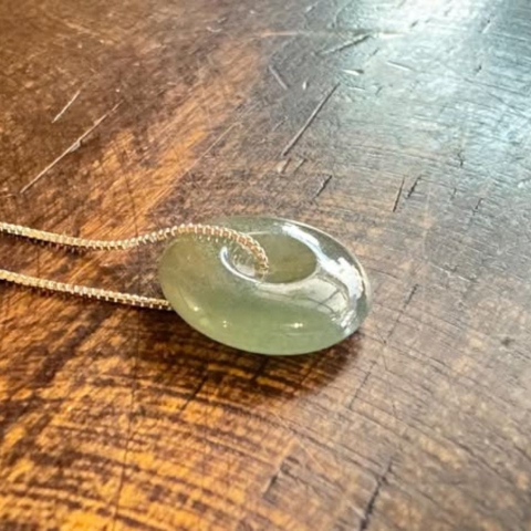 Dây Chuyền Bạc Khấu Icy