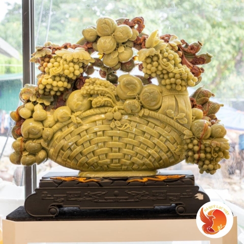 Giỏ Trái Cây Phú Quý Ngọc Onyx