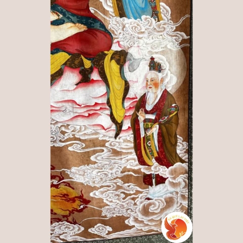 Tranh Lão Tử Vẽ Từ Ngọc Quý