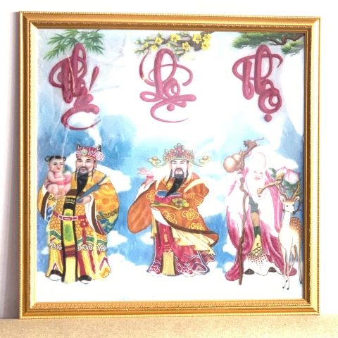 Tranh Phúc Lộc Thọ