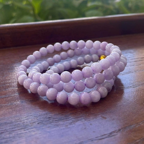 Vòng Phỉ Thuý Tử Lan Và Hoàng Ngọc