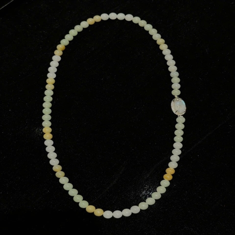 Vòng Phủ Thuỷ Myanmar Charm Đá Mặt Trăng