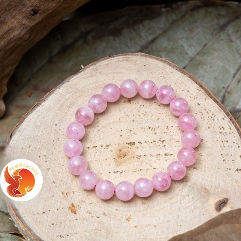 Vòng Tay Đá Thạch Anh Hồng