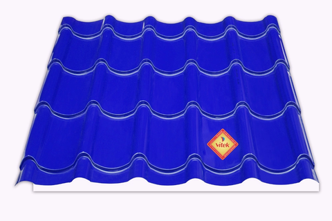 Tôn cách nhiệt Vitek sóng ngói khổ 1.1m