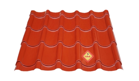 Tôn lạnh Vitek sóng ngói khổ 1.1m