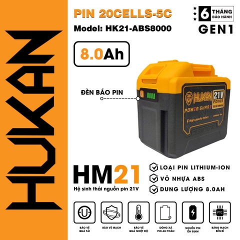 Pin ION 20Cells HUKAN