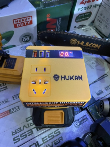 Đế chuyển đổi nguồn điện HM21-G1GSI0200 Từ 12V qua 220V dùng sạc điện thoại và thắp sáng