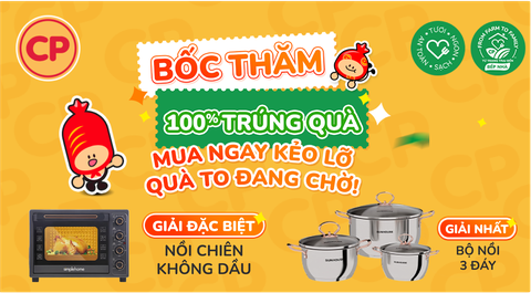 Thông tin sự kiện đặc biệt “Chơi vui - Ăn ngon - Trúng quà”