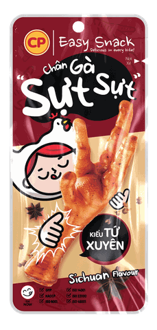 CP Snack Chân Gà Sựt Sựt - Vị Tứ Xuyên