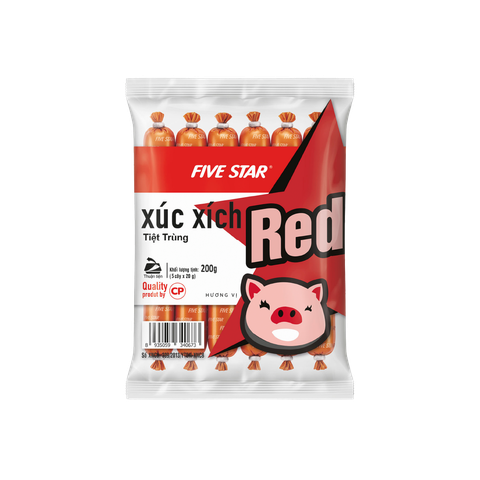 CP Xúc Xích Heo RED Five Star