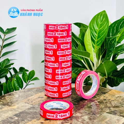 Băng keo Mua 2 Tặng 1 (2.4cm x 72mét)