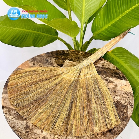 Chổi cỏ quét nhà cột kẽm