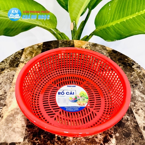 Rổ nhựa tròn Duy Tân 3 tấc