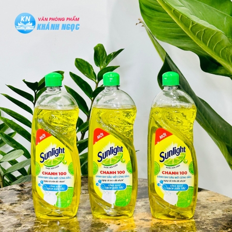 Nước rửa chén sunlight Chanh 750ml