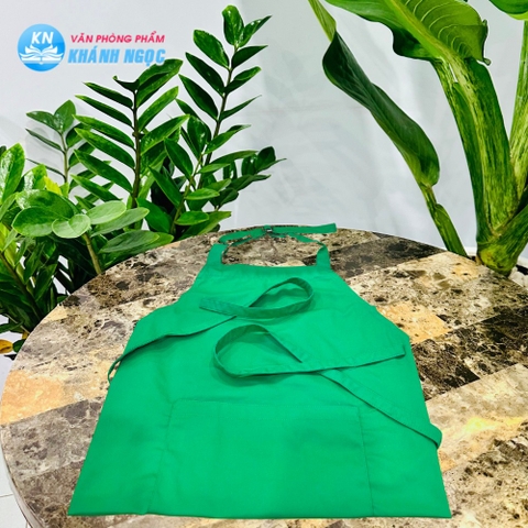 Tạp dề vải dày (xanh lá)