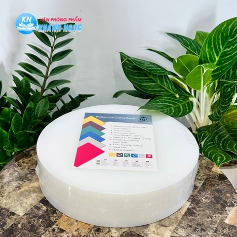 Thớt tròn dày 10cm đường kính 40cm
