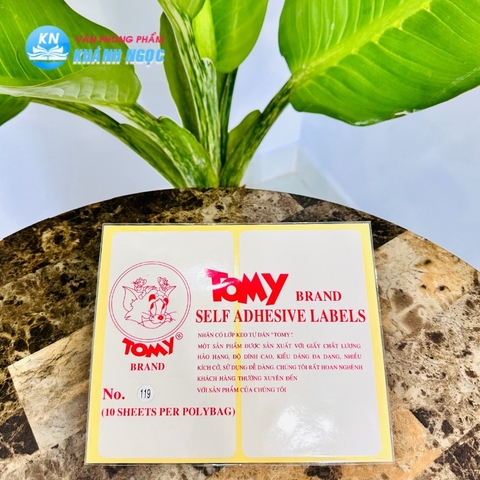 Giấy Decal Tomy