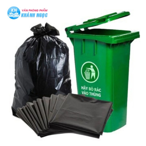 Túi rác đen công nghiệp (90x120cm)