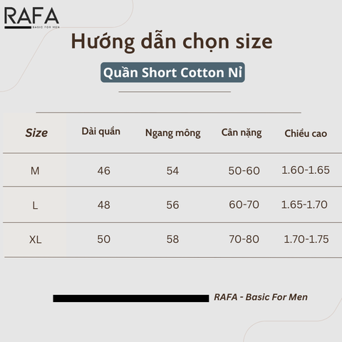 Quần Short cotton nỉ