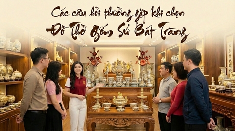 Các câu hỏi thường gặp khi chọn Đồ Thờ Gốm Sứ Bát Tràng