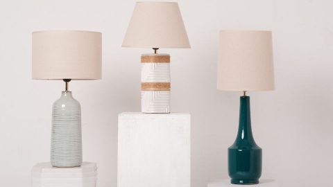 Đèn ngủ để bàn gốm sứ: Nâng tầm đẳng cấp không gian sống