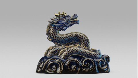 Rồng trong phong thuỷ và Rồng trong các sản phẩm Gốm Sứ Bát Tràng