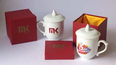 Lợi ích của việc sử dụng cốc gốm sứ in logo trong chiến dịch quảng cáo thương hiệu