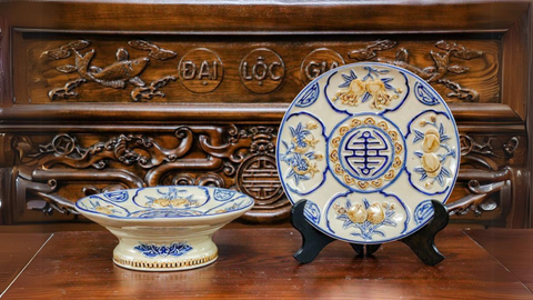 Mâm bồng - Vật phẩm thờ cúng mang đậm dấu ấn tâm linh Việt