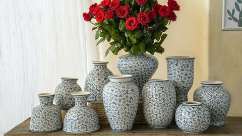 Hoa cúc trên gốm sứ - Tuyên ngôn về sự trường thọ và hạnh phúc