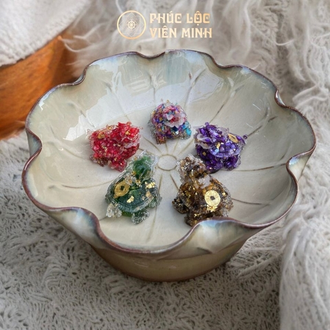 Bát Thả Hoa Gốm Sứ Cao Cấp Bát Tràng - Phúc Lộc Viên Minh - VM223