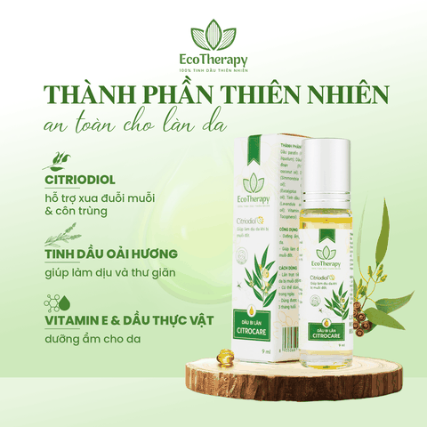 Tinh dầu bi lăn Citrocare 9ml