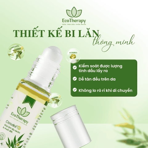 Tinh dầu bi lăn Citrocare 9ml