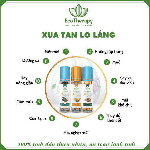 TINH DẦU BI LĂN THẢO MỘC REFRESH – 8ml