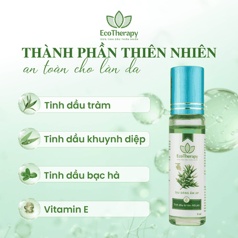 Tinh Dầu Bi Lăn Relax – 9ml