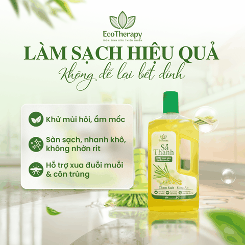 Nước Lau Sàn Thiên Nhiên Sả Thanh 1000ml