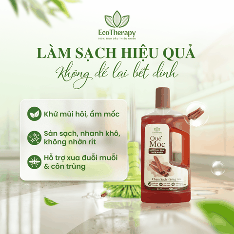 Nước Lau Sàn Thiên Nhiên Quế Mộc 1000ml