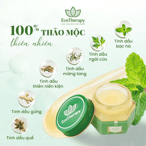 ZENFLEX BALM -  CAO XOA DƯỢC LIỆU – XOA DỊU NHỮNG CƠN ĐAU KHÓ CHỊU