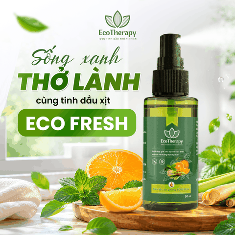 Tinh dầu xịt phòng EcoFresh Chai 50ml