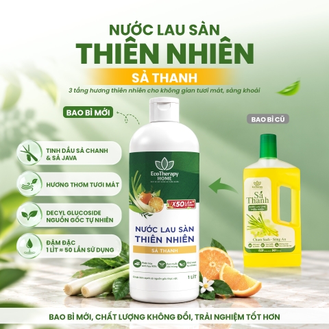 Nước Lau Sàn Thiên Nhiên Sả Thanh 1000ml